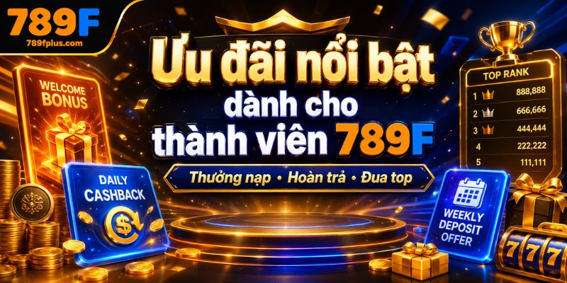 Ưu đãi nổi bật dành cho thành viên 789f