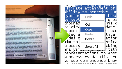 Convert scanned documents, faxes, or screenshots into editable text
